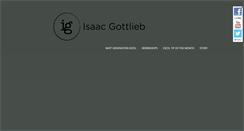 Desktop Screenshot of isaacgottlieb.com